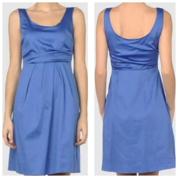 🎁 Elie Tahari Blue Bayou Riley Dress Size 2 - Picture 1 of 5